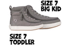 Dark Grey BILLY Classic D|R II High Tops CPMA-Certified AFO-Ready -Shoekid.ca