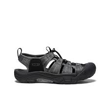 Men's Keen Newport H2 Waterproof Sandal – Black/Steel Grey