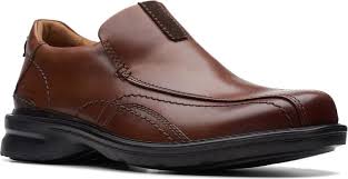 Clarks Gessler Step - Dark Tan Leather