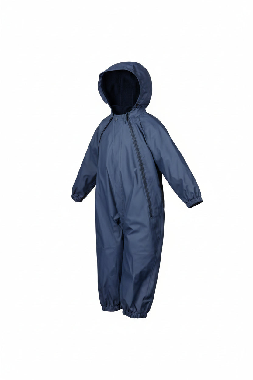 Splashy Kids Rain Suit Black-100% Waterproof