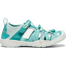 KEEN Moxie Sandal Youth - Waterfall/Blue Glass