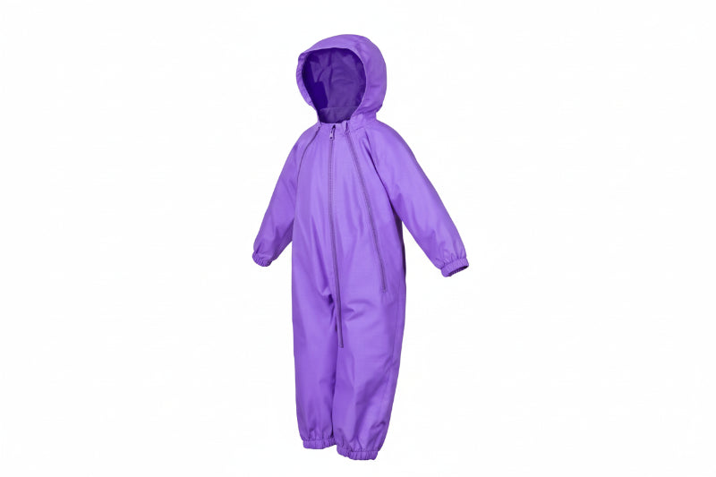 Splashy Kids Rain Suit Purple-100% Waterproof