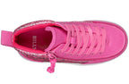 Fuchsia Snake BILLY Classic D|R II High Tops -Shoekid.ca