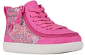 Fuchsia Snake BILLY Classic D|R II High Tops -Shoekid.ca