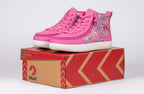 Fuchsia Snake BILLY Classic D|R II High Tops -Shoekid.ca