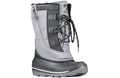 Grey BILLY Ice Winter Boots - AFO Friendly, insulated for warmth, ideal kids' winter footwear.