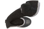 Grey BILLY Ice Winter Boots top view, AFO friendly, insulated for kids
