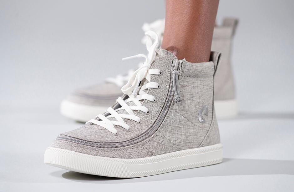 Grey Jersey BILLY Classic Lace Highs - 17007-050 -Shoekid.ca