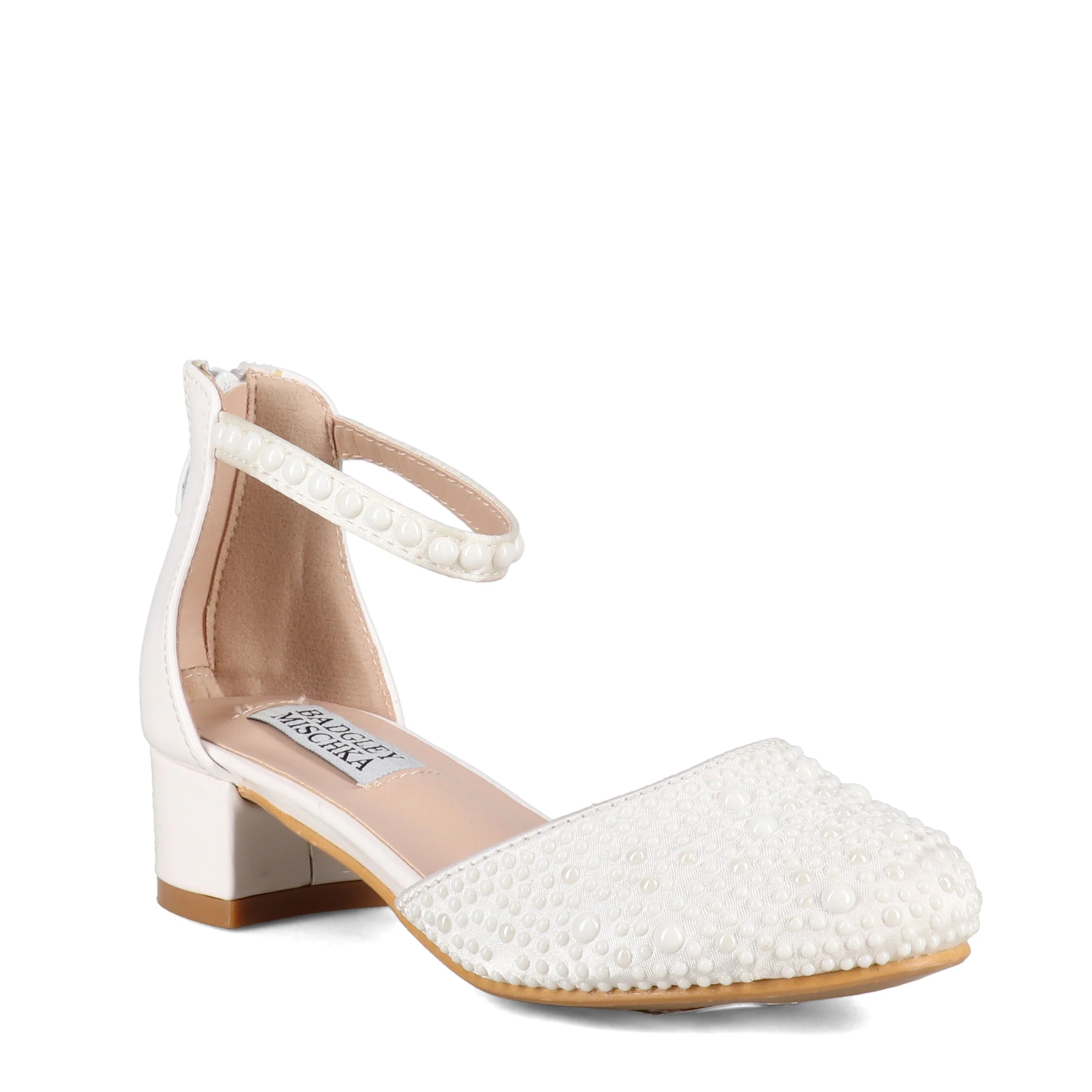 Bagley Mishka Alessia Girls' Dress Shoe - White