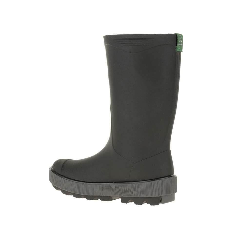 Kamik Riptide Black Charcoal Boys Rain Boots