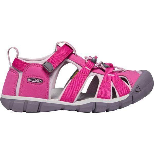 KEEN Seacamp II CNX Girls Sandals Very Berry Dawn Pink - ShoeKid.ca