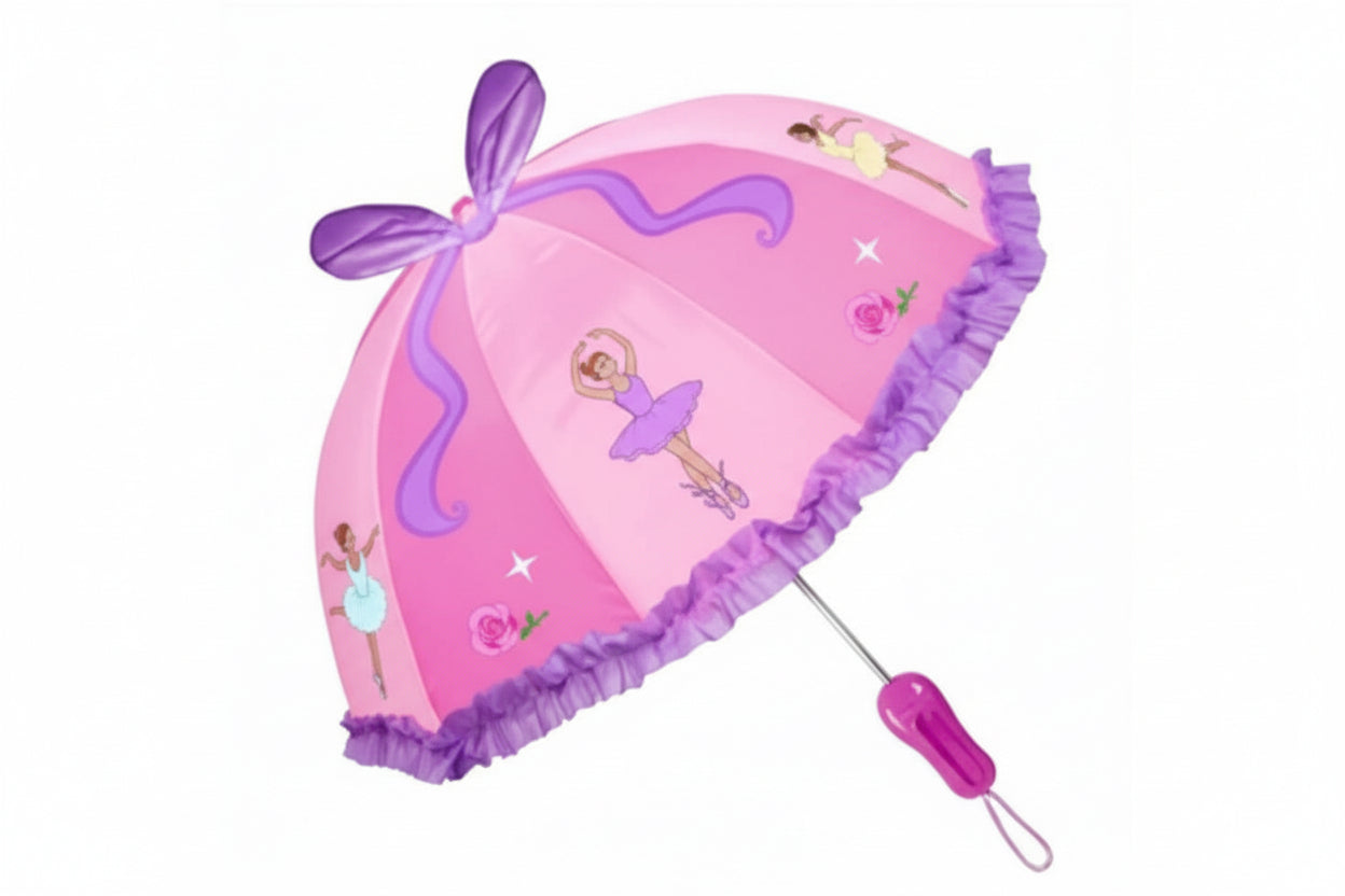 Kidorable Kids Umbrella Ballet Pink - ShoeKid.ca