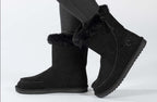 Kids Black BILLY Cozy Boots -Shoekid.ca