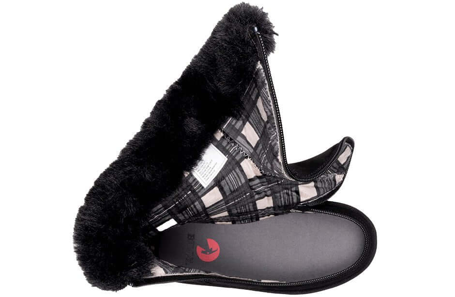 Kids Black BILLY Cozy Boots -Shoekid.ca