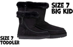 Kids Black BILLY Cozy Boots -Shoekid.ca