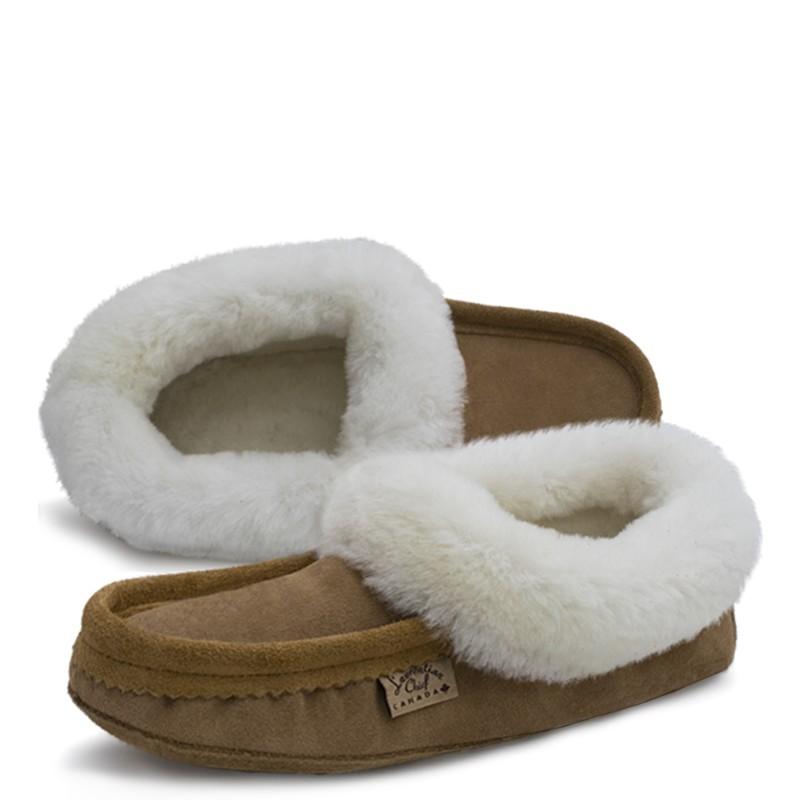 Laurentian Chief Sheep Moccasin - Moka/Dark Tan