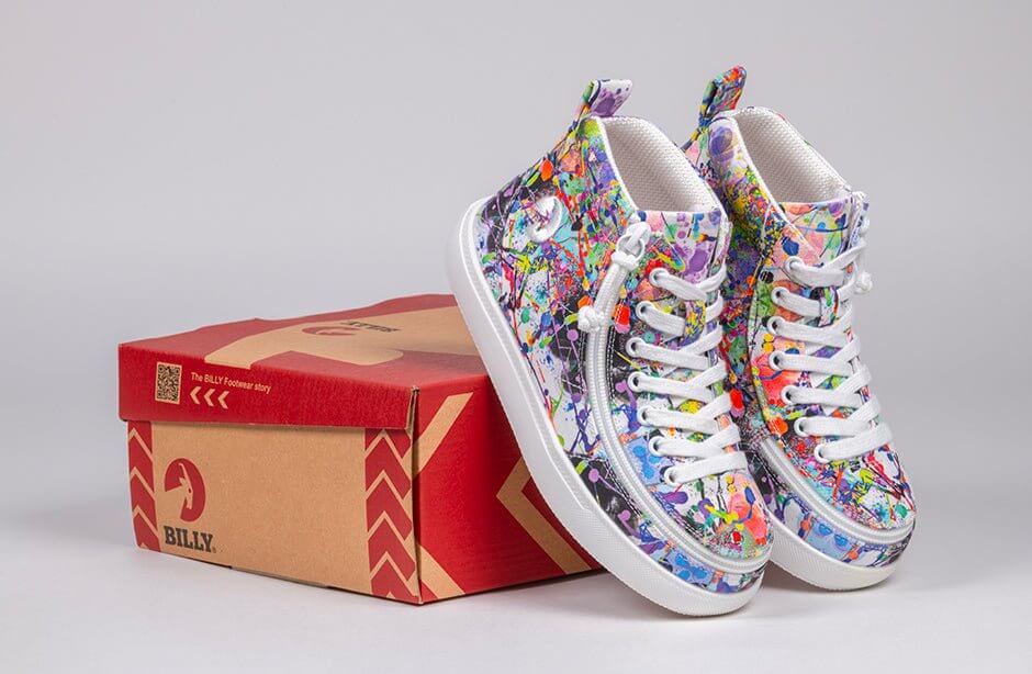 Lilia's Eye Candy BILLY Classic D|R II High Tops CPMA-Certified AFO-Ready -Shoekid.ca