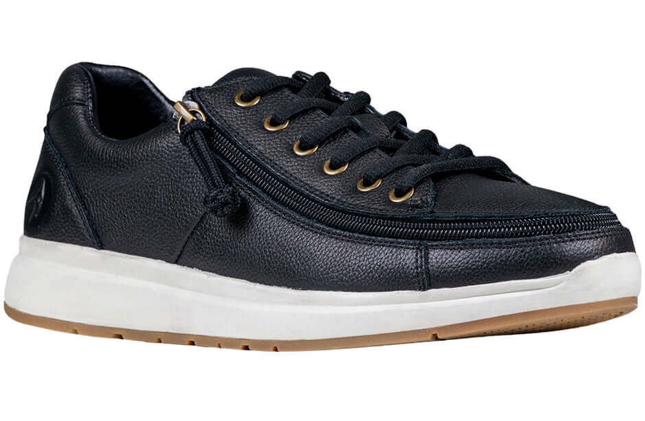 Men's Black Leather BILLY Comfort Lows (CPMA Approved) -Shoekid.ca