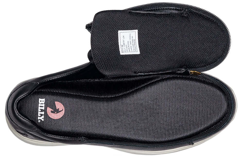 Men's Black Leather BILLY Comfort Lows (CPMA Approved) -Shoekid.ca