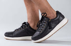 Men's Black Leather BILLY Comfort Lows (CPMA Approved) -Shoekid.ca