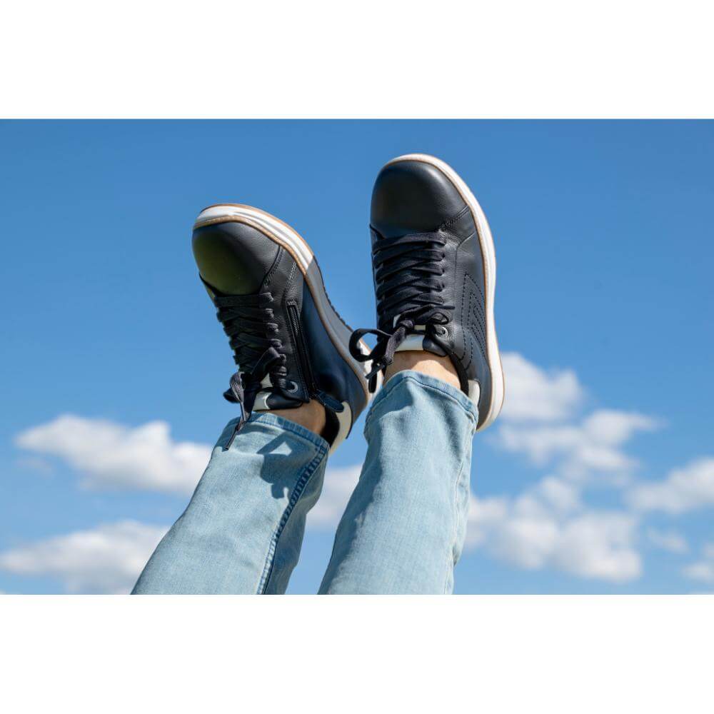 Men's Black Leather BILLY Comfort Luxe -Shoekid.ca
