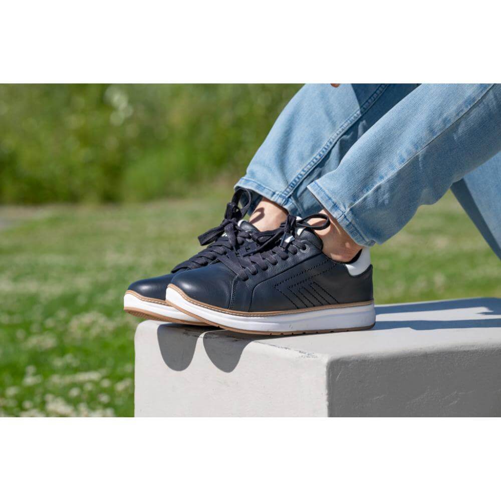 Men's Black Leather BILLY Comfort Luxe -Shoekid.ca