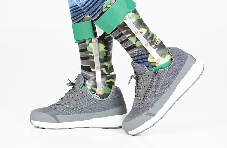 Men's Charcoal BILLY Goat CPMA Certified AFO-Ready -Shoekid.ca