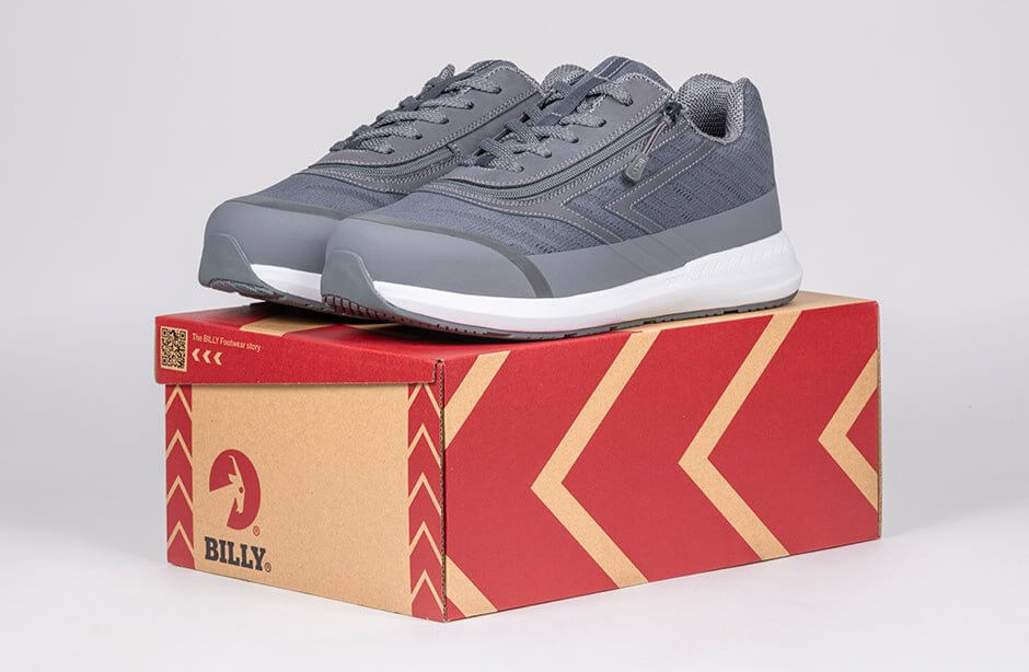 Men's Charcoal BILLY Goat CPMA Certified AFO-Ready -Shoekid.ca