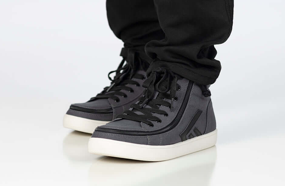 Men's Charcoal/Black BILLY CS 2.0 High Tops -Shoekid.ca