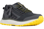 Men's Charcoal/Yellow BILLY Inclusion Trail Sneakers -Shoekid.ca