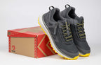 Men's Charcoal/Yellow BILLY Inclusion Trail Sneakers -Shoekid.ca