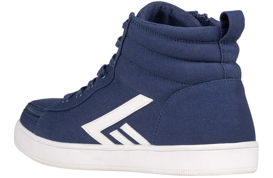 Men's Navy/White BILLY CS 2.0 High Tops -Shoekid.ca