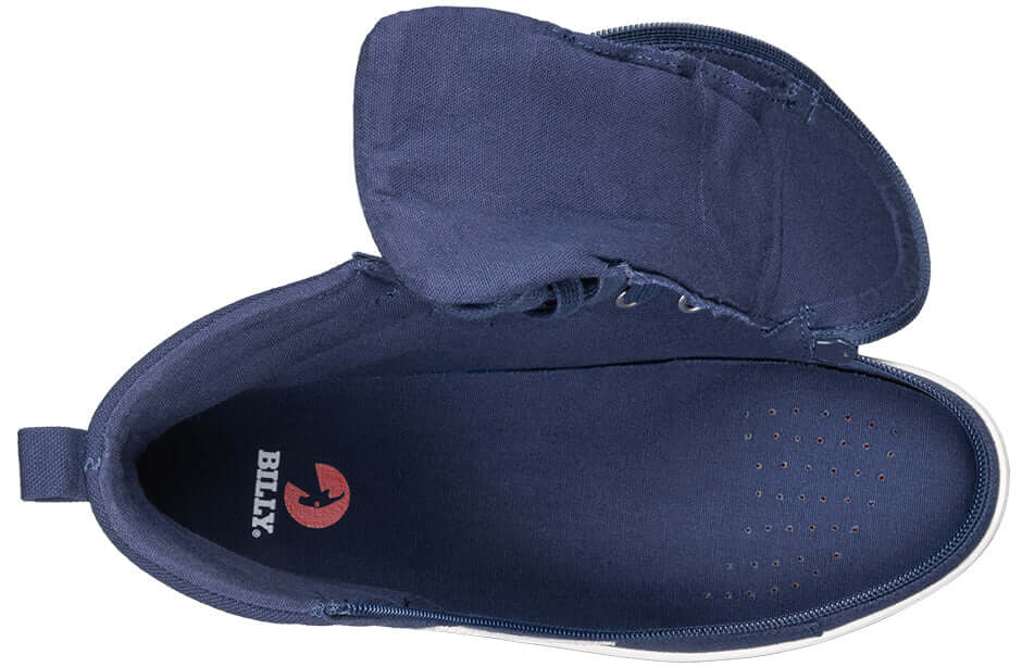 Men's Navy/White BILLY CS 2.0 High Tops -Shoekid.ca