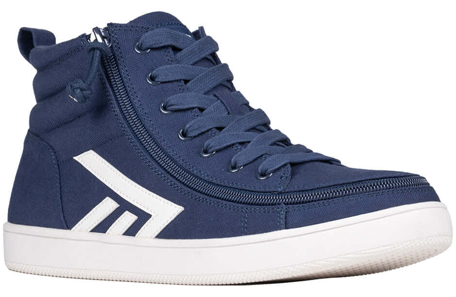 Men's Navy/White BILLY CS 2.0 High Tops -Shoekid.ca