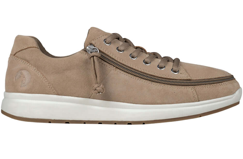 Men's Tan Suede BILLY Comfort Lows (CPMA Approved) -Shoekid.ca