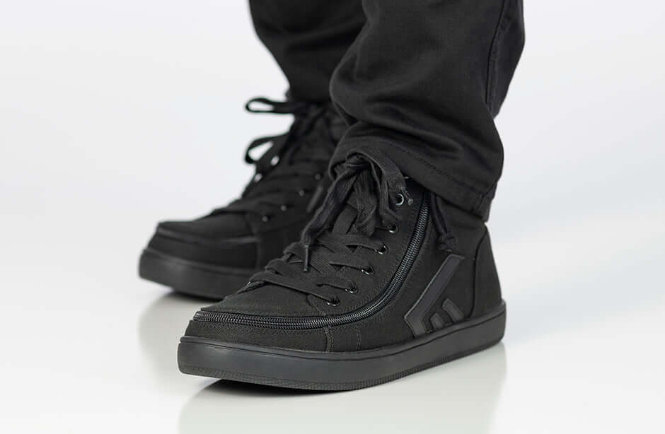 Men's Black to the Floor BILLY CS 2.0 High Tops -Shoekid.ca