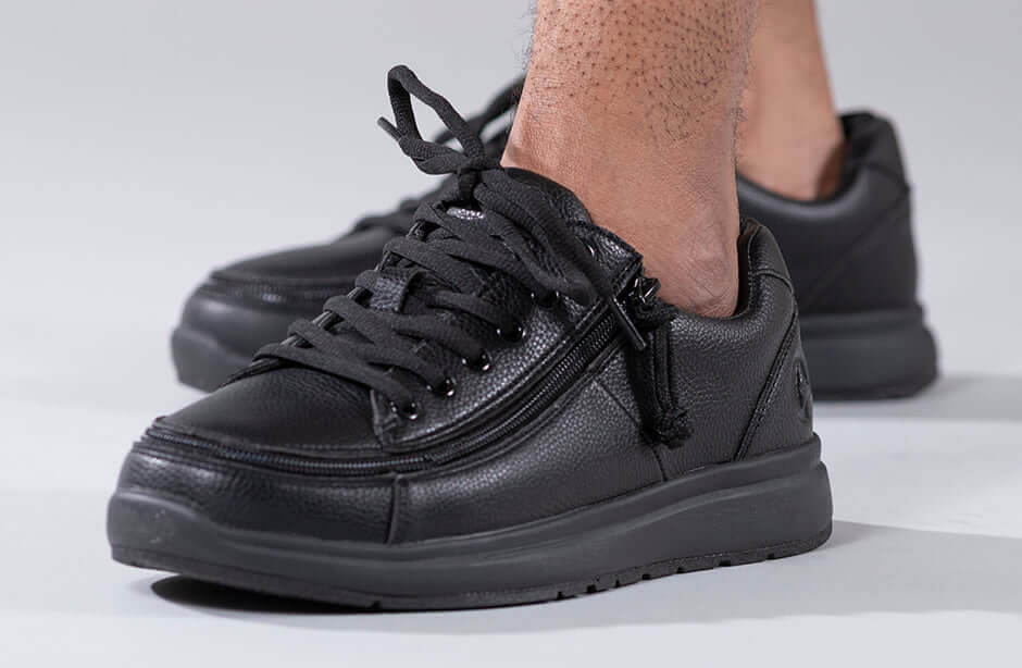 Men's Black to the Floor BILLY Work Comfort Lows (CPMA Approved) -Shoekid.ca
