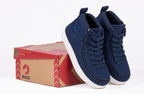 Navy BILLY Classic D|R II High Tops CPMA-Certified AFO-Ready -Shoekid.ca