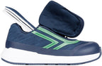 Navy/Green BILLY Goat CPMA Certified AFO-Ready -Shoekid.ca