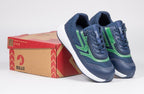 Navy/Green BILLY Goat CPMA Certified AFO-Ready -Shoekid.ca