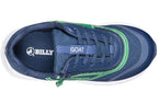 Navy/Green BILLY Goat CPMA Certified AFO-Ready -Shoekid.ca