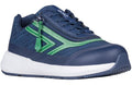 Navy/Green BILLY Goat CPMA Certified AFO-Ready -Shoekid.ca