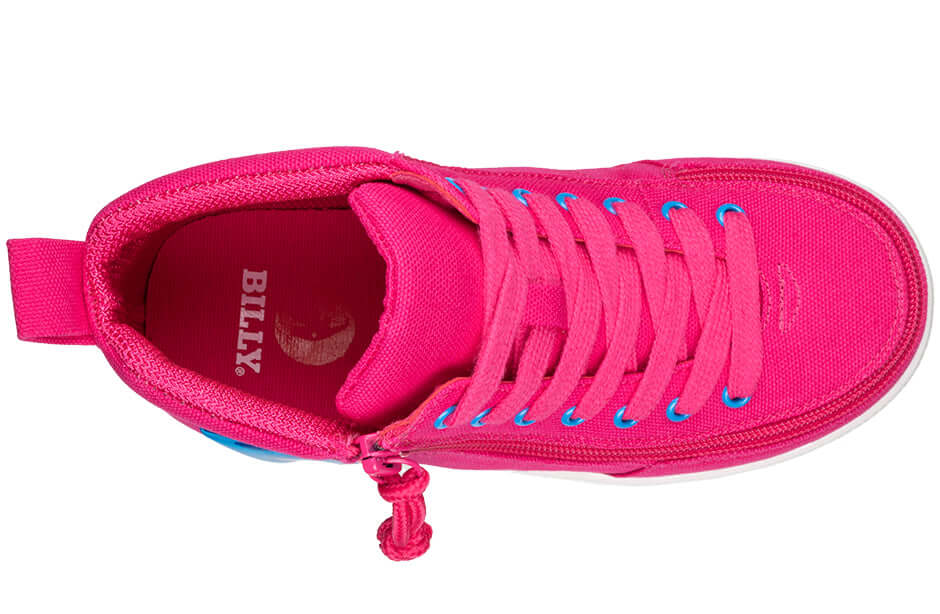 Pink/Blue Light Ups BILLY Classic D|R High Tops -Shoekid.ca