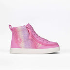 Pink Glitz BILLY Classic Lace High -Shoekid.ca