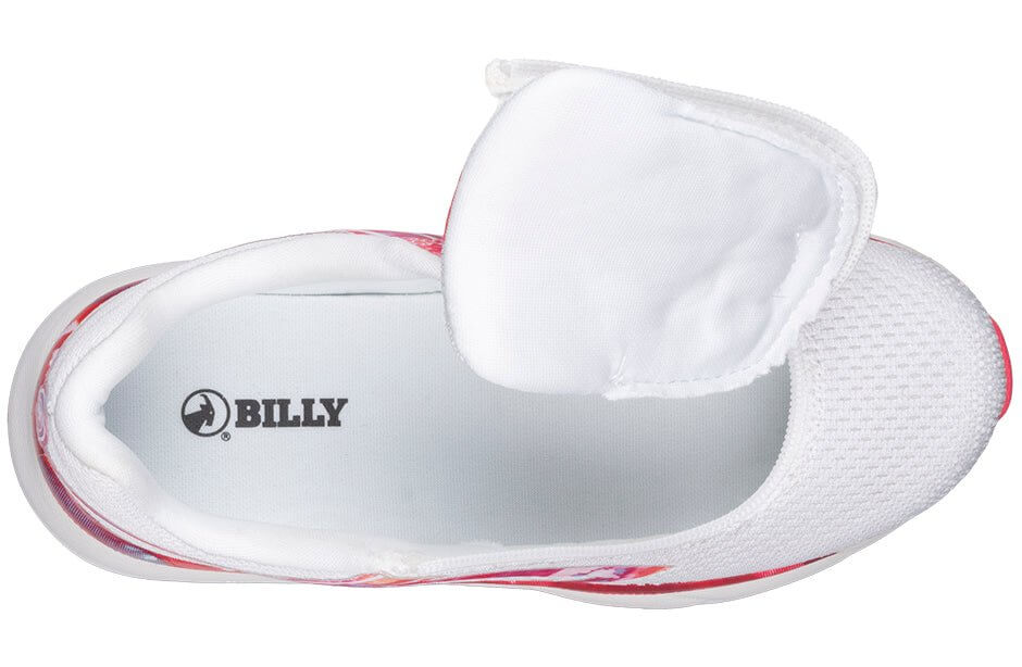 Pink Marble BILLY Sport Inclusion Athletic Sneakers -Shoekid.ca