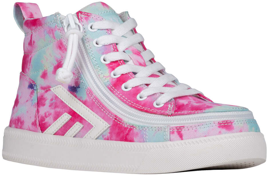 Pink Watercolor BILLY CS High Tops 2.0 -Shoekid.ca