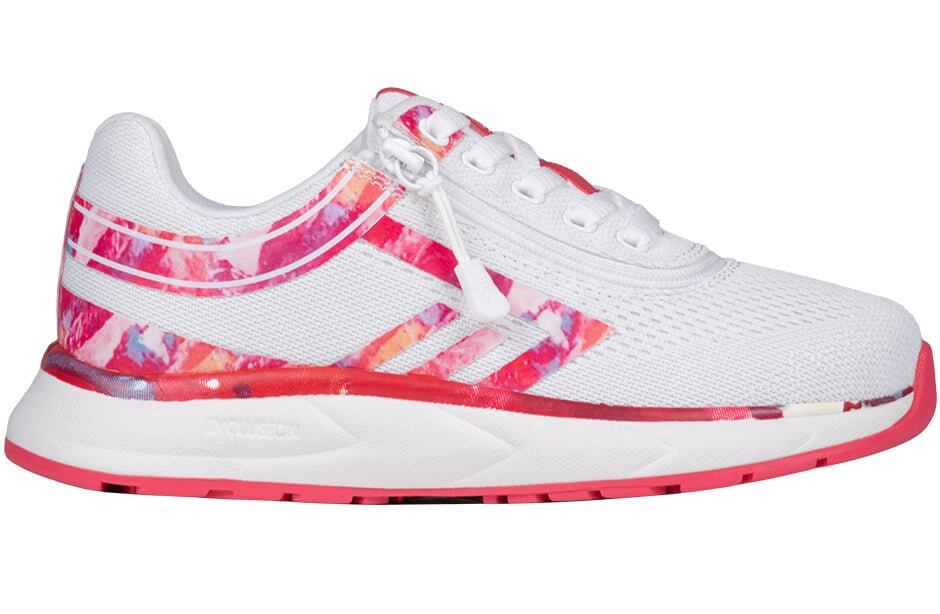 Pink Marble BILLY Sport Inclusion Athletic Sneakers -Shoekid.ca