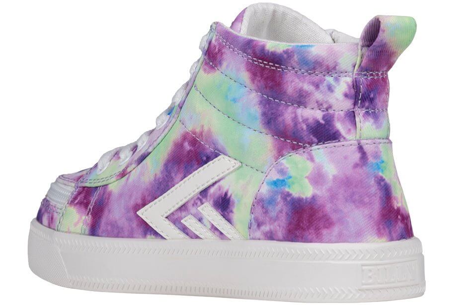 Purple Watercolor BILLY CS High Tops 2.0 -Shoekid.ca