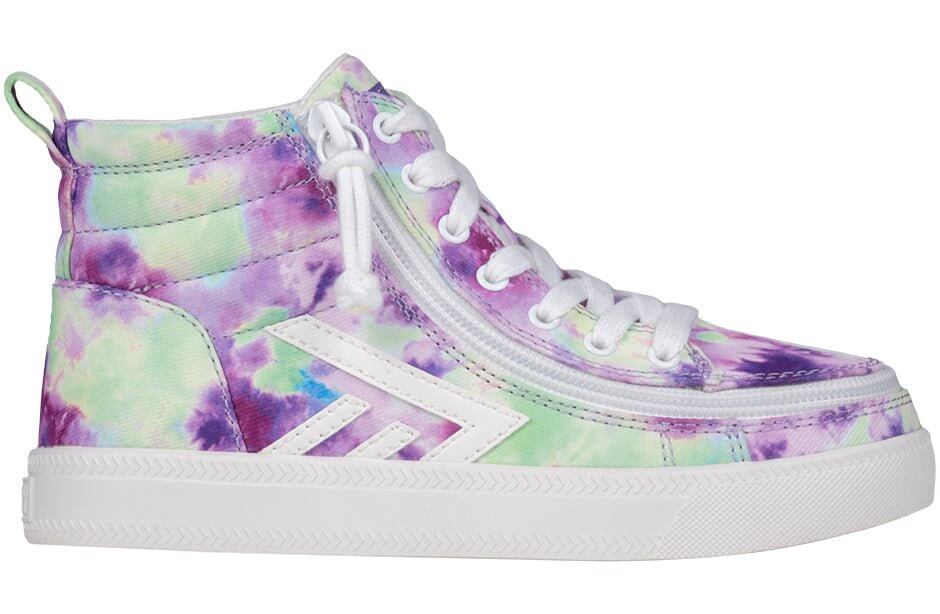Purple Watercolor BILLY CS High Tops 2.0 -Shoekid.ca