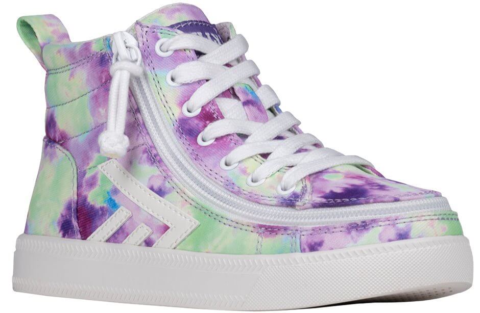 Purple Watercolor BILLY CS High Tops 2.0 -Shoekid.ca